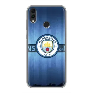 Силиконовые Чехлы принт Футбол на Huawei Honor 8X Max (ManCity)