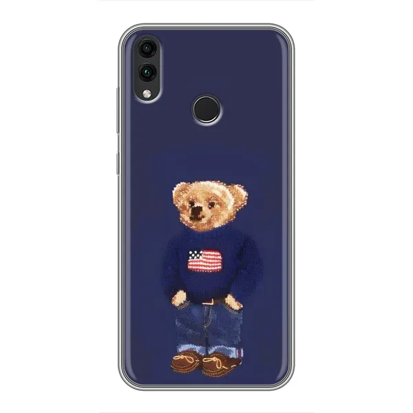 Чехол с рисунком «Мишка USA» для Huawei Honor 8X Max Чехол с рисунком «Мишка USA» для Huawei Honor 8X Max
