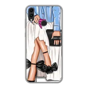 Силиконовый Чехол на Huawei Honor 8X Max с картинкой Стильных Девушек (Мода)