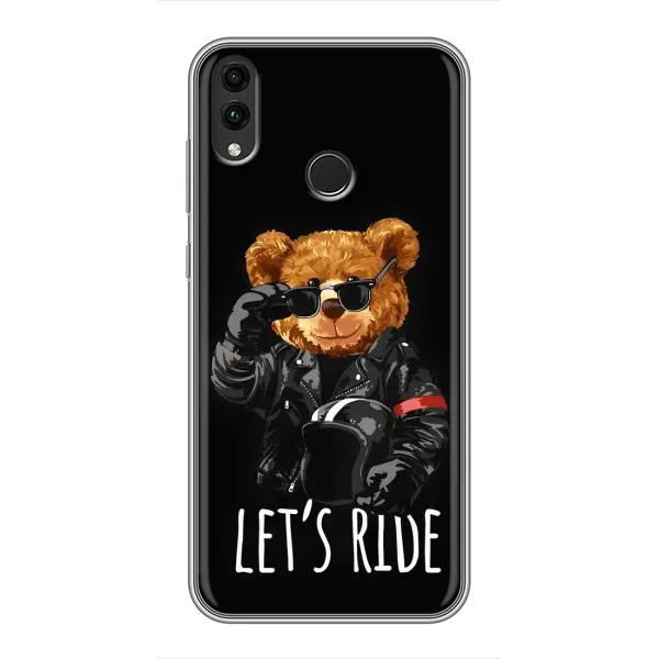 Чехол с рисунком «Модный Мишка» для Huawei Honor 8X Max Чехол с рисунком «Модный Мишка» для Huawei Honor 8X Max