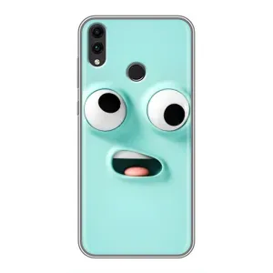 Силиконовые Чехлы (смешные стикеры) для Huawei Honor 8X Max (Забавное мятное лицо)