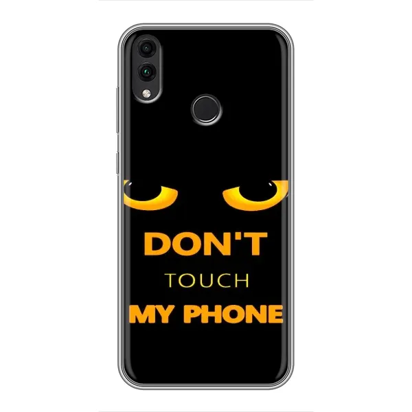 Чохол з малюнком «Не чіпай мій телефон» для Huawei Honor 8X Max Чохол з малюнком «Не чіпай мій телефон» для Huawei Honor 8X Max