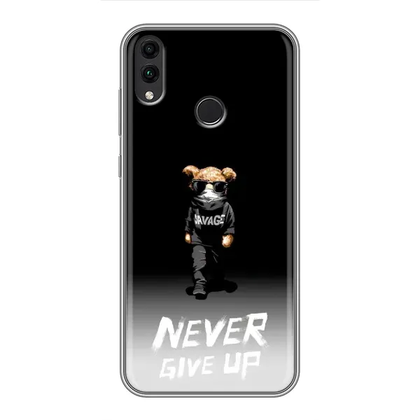 Чехол с рисунком «Never» для Huawei Honor 8X Max Чехол с рисунком «Never» для Huawei Honor 8X Max