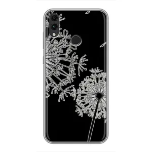 Силиконовый Чехол с одуванчиками на Huawei Honor 8X Max (Одуванчики)