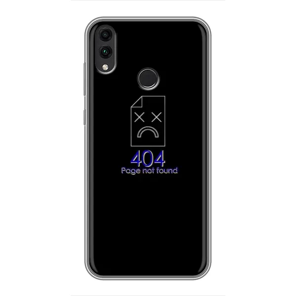 Чехол с рисунком «Ошибка 404» для Huawei Honor 8X Max