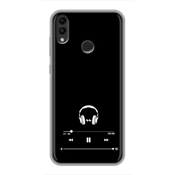 Чехол с рисунком «Плеер» для Huawei Honor 8X Max Чехол с рисунком «Плеер» для Huawei Honor 8X Max