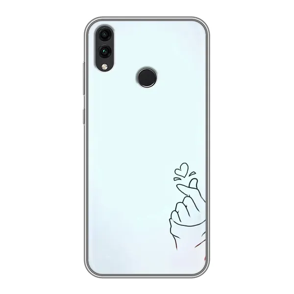 Чехол с рисунком «Сердце на голубом» для Huawei Honor 8X Max Чехол с рисунком «Сердце на голубом» для Huawei Honor 8X Max