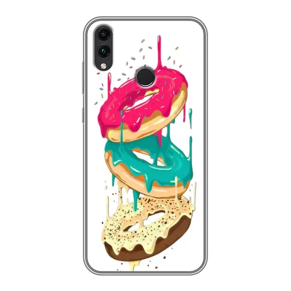 Чехол с рисунком «Сочные пончики» для Huawei Honor 8X Max