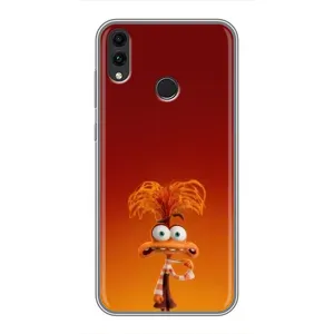 Чехол Головоломка для Huawei Honor 8X Max - (AlphaPrint) (Тревожность)