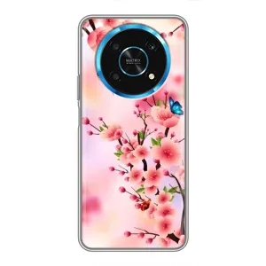 Чохол з картинкою Сакури на Huawei Honor Magic 5 Lite 5G (Метелики на сакурі)