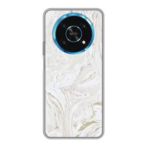 Чехлы с тематикой "Мрамор" на Хуавей Хонор Меджик 5 Лайт 5G (белый мрамор)