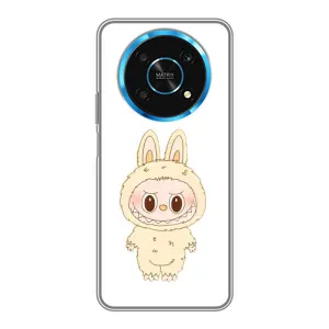 Чохол з принтом Лабубу для Huawei Honor Magic 5 Lite 5G (Бежевий Лабубу)