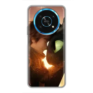 Чехол дракон Беззубик для Huawei Honor Magic 5 Lite 5G (Беззубик и Иккинг)