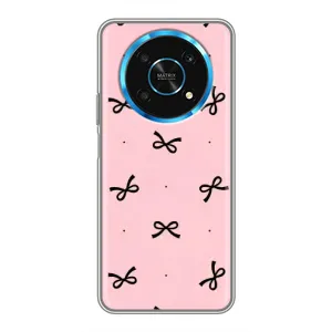 Чохол банти для Huawei Honor Magic 5 Lite 5G (Чорні бантики)