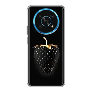 Чохол з зображенням смачної їжі для Huawei Honor Magic 5 Lite 5G (Чорна полуниця)