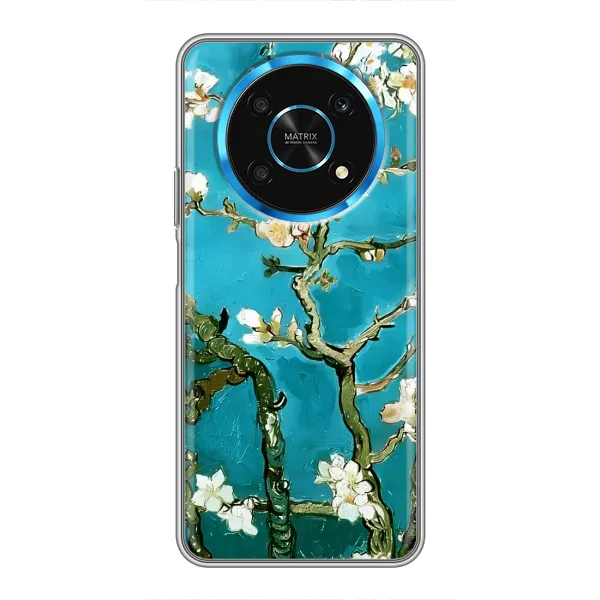 Чехол с рисунком «Цветение Сакуры» для Huawei Honor Magic 5 Lite 5G Чехол с рисунком «Цветение Сакуры» для Huawei Honor Magic 5 Lite 5G