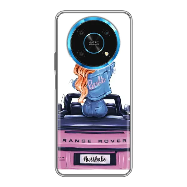 Чехол с рисунком «Девушка на машине» для Huawei Honor Magic 5 Lite 5G Чехол с рисунком «Девушка на машине» для Huawei Honor Magic 5 Lite 5G