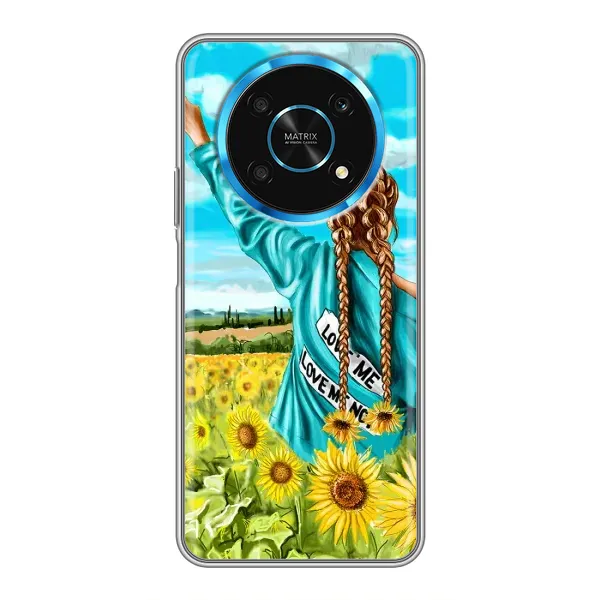 Чохол з малюнком «Дівчина на полі» для Huawei Honor Magic 5 Lite 5G Чохол з малюнком «Дівчина на полі» для Huawei Honor Magic 5 Lite 5G