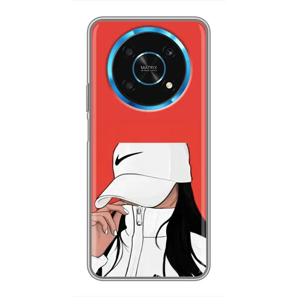 Чехол с рисунком «Девушка Nike» для Huawei Honor Magic 5 Lite 5G Чехол с рисунком «Девушка Nike» для Huawei Honor Magic 5 Lite 5G