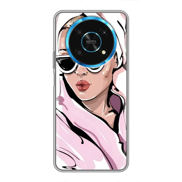 Чехол с рисунком «Девушка в халате» для Huawei Honor Magic 5 Lite 5G Чехол с рисунком «Девушка в халате» для Huawei Honor Magic 5 Lite 5G
