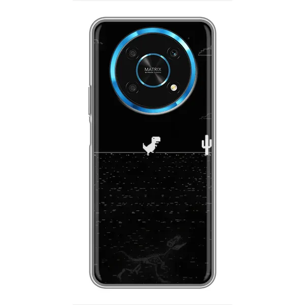 Чехол с рисунком «Динозаврик» для Huawei Honor Magic 5 Lite 5G Чехол с рисунком «Динозаврик» для Huawei Honor Magic 5 Lite 5G