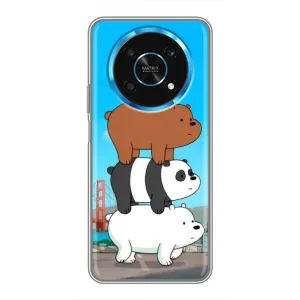 Чехлы с Пандами на Huawei Honor Magic 5 Lite 5G (Друзья)