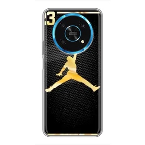 Силиконовый Чехол Nike Air Jordan на Хуавей Хонор Меджик 5 Лайт 5G (Джордан 23)