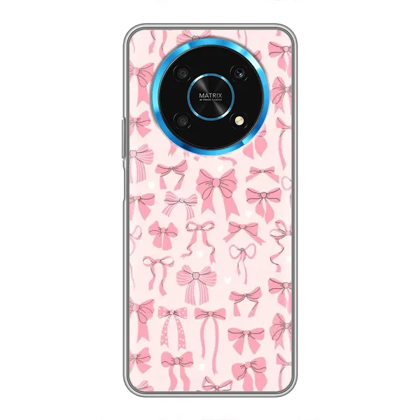 Чехол с рисунком «Фон бантики» для Huawei Honor Magic 5 Lite 5G Чехол с рисунком «Фон бантики» для Huawei Honor Magic 5 Lite 5G