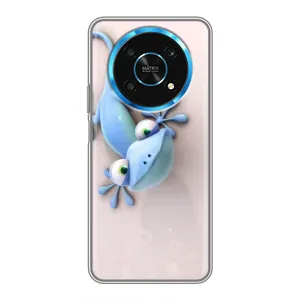 Чехлы с изображением разных животных для Huawei Honor Magic 5 Lite 5G (Геккон)