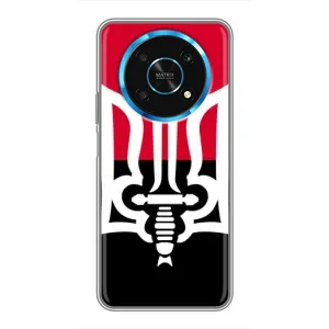 Чохли УПА (Червоно-Чорний) на Huawei Honor Magic 5 Lite 5G (Герб України)