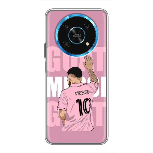 Чехол с рисунком «GOAT MESSI» для Huawei Honor Magic 5 Lite 5G Чехол с рисунком «GOAT MESSI» для Huawei Honor Magic 5 Lite 5G
