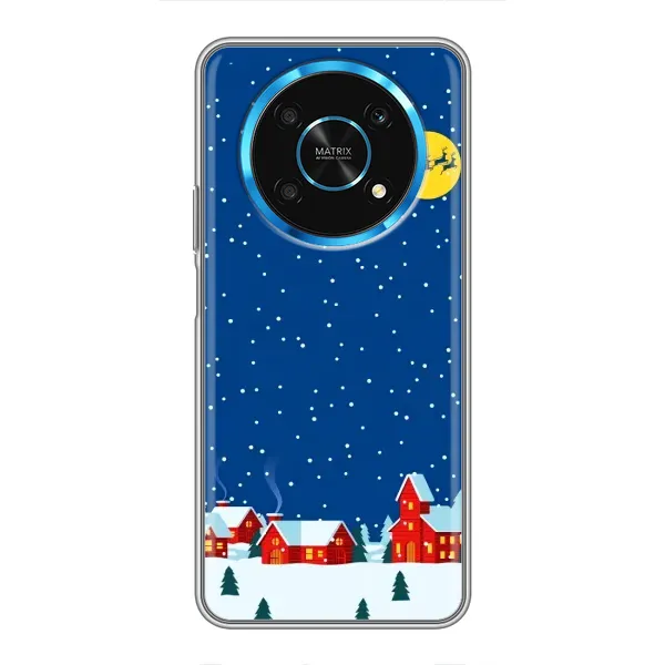 Чехол с рисунком «Город в снегу» для Huawei Honor Magic 5 Lite 5G Чехол с рисунком «Город в снегу» для Huawei Honor Magic 5 Lite 5G