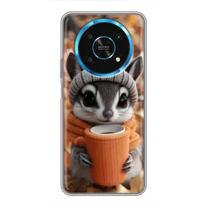 Друкований чохол 'Звірята з кавою' для Huawei Honor Magic 5 Lite 5G