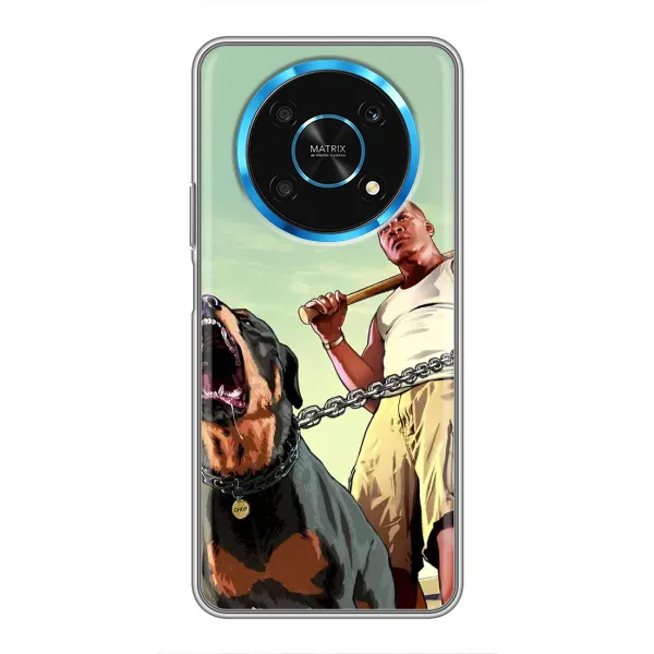 Чехол с рисунком «GTA» для Huawei Honor Magic 5 Lite 5G Чехол с рисунком «GTA» для Huawei Honor Magic 5 Lite 5G