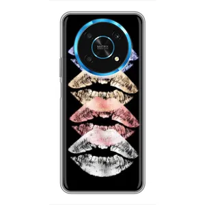 Чехол Стильные девушки на Huawei Honor Magic 5 Lite 5G (Губы)