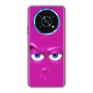 Силиконовые Чехлы (смешные стикеры) для Huawei Honor Magic 5 Lite 5G (Хитрая мордочка)