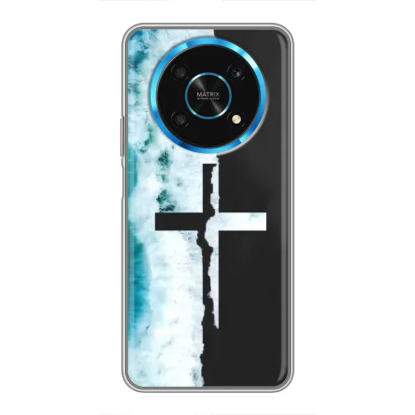 Чехол с рисунком «Хрест» для Huawei Honor Magic 5 Lite 5G Чехол с рисунком «Хрест» для Huawei Honor Magic 5 Lite 5G