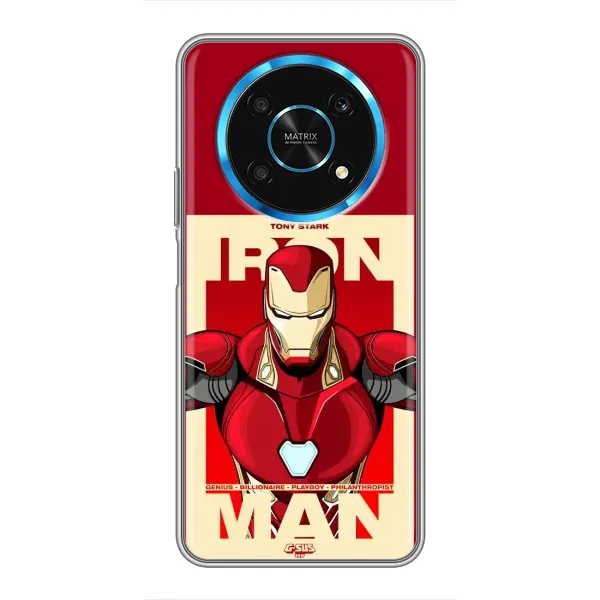 Чехол с рисунком «Iron man» для Huawei Honor Magic 5 Lite 5G Чехол с рисунком «Iron man» для Huawei Honor Magic 5 Lite 5G