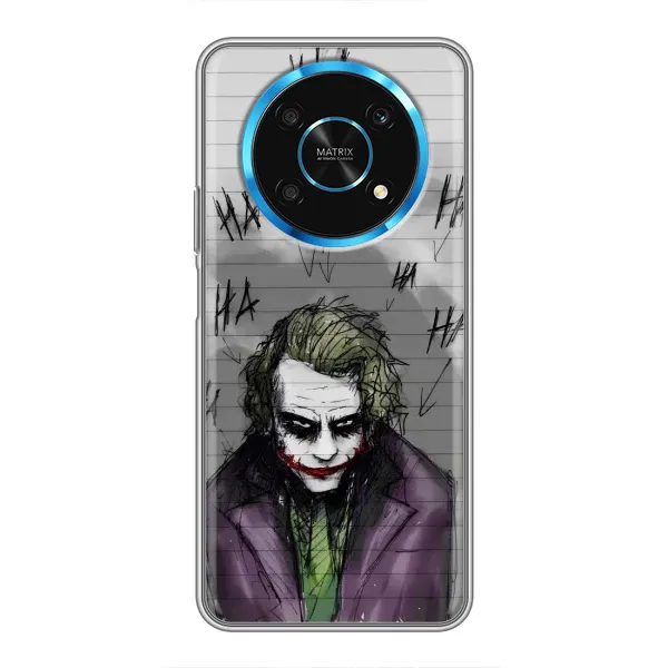 Чехол с рисунком «Joker клоун» для Huawei Honor Magic 5 Lite 5G Чехол с рисунком «Joker клоун» для Huawei Honor Magic 5 Lite 5G