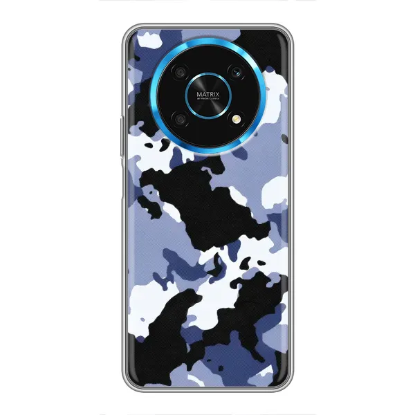 Чехол с рисунком «Камуфляжный Серый» для Huawei Honor Magic 5 Lite 5G Чехол с рисунком «Камуфляжный Серый» для Huawei Honor Magic 5 Lite 5G