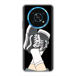 Чохол з Прикольним Принтом на Huawei Honor Magic 5 Lite 5G (Кеди)