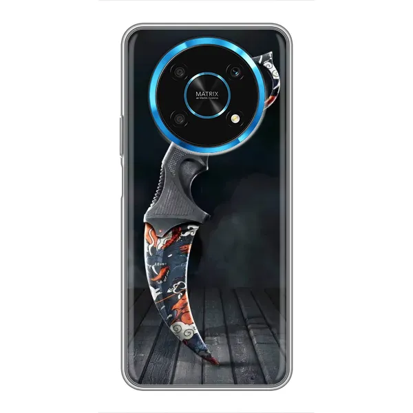 Чехол с рисунком «Кинжал КС ГО» для Huawei Honor Magic 5 Lite 5G Чехол с рисунком «Кинжал КС ГО» для Huawei Honor Magic 5 Lite 5G