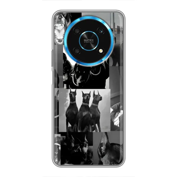 Чохол з малюнком «Колаж Доберман» для Huawei Honor Magic 5 Lite 5G Чохол з малюнком «Колаж Доберман» для Huawei Honor Magic 5 Lite 5G