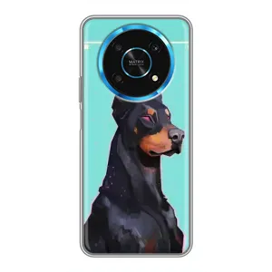 Чехол ДОБЕРМАН для Huawei Honor Magic 5 Lite 5G (Король доберман)