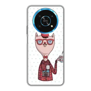 Чохол на тематику: Коти для Huawei Honor Magic 5 Lite 5G (Кіт аристократ)