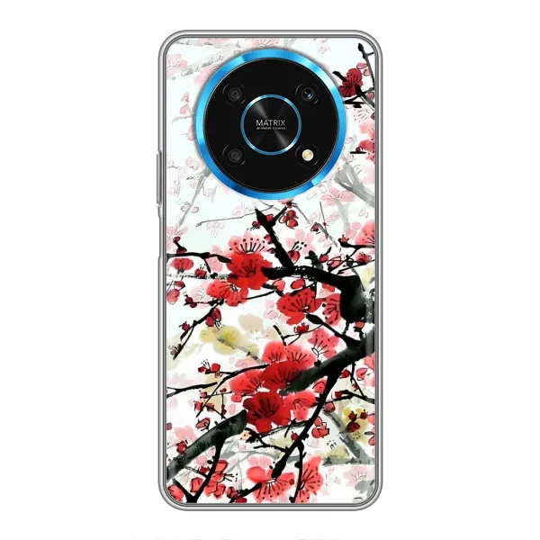 Чехол с рисунком «Красивая Сакура» для Huawei Honor Magic 5 Lite 5G Чехол с рисунком «Красивая Сакура» для Huawei Honor Magic 5 Lite 5G