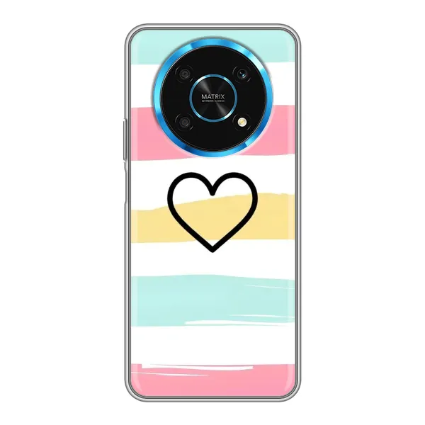 Чехол с рисунком «Красивое сердечко» для Huawei Honor Magic 5 Lite 5G Чехол с рисунком «Красивое сердечко» для Huawei Honor Magic 5 Lite 5G