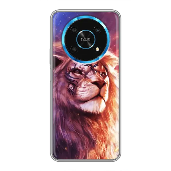 Чехол с рисунком «Красочный ЛЕВ» для Huawei Honor Magic 5 Lite 5G Чехол с рисунком «Красочный ЛЕВ» для Huawei Honor Magic 5 Lite 5G