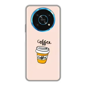Чохол з зображенням смачної їжі для Huawei Honor Magic 5 Lite 5G (Кружка Кави)