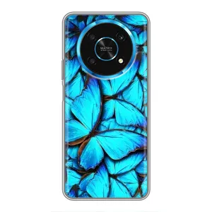 Силиконовый бампер с картинкой животных для Huawei Honor Magic 5 Lite 5G (Крылья бабочек)